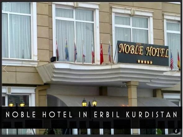 Noble Hotel Erbil Esterno foto
